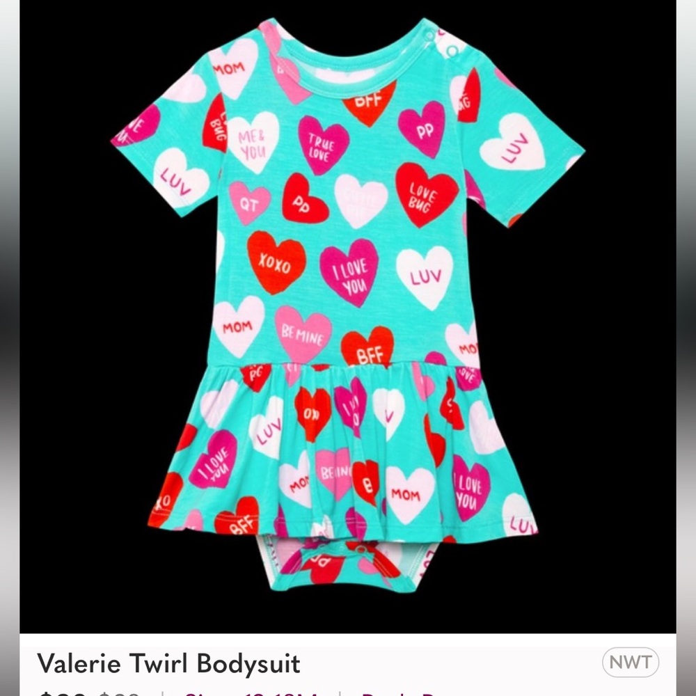 Posh peanut Valerie twirl dress